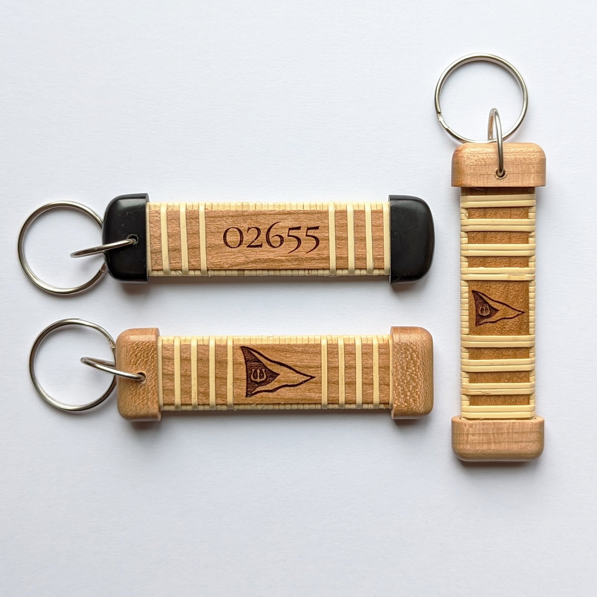 Custom Overlay Key Chain | D.E.L.S. Nantuckets