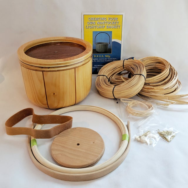 Nantucket Basket Kits D.E.L.S. Nantuckets