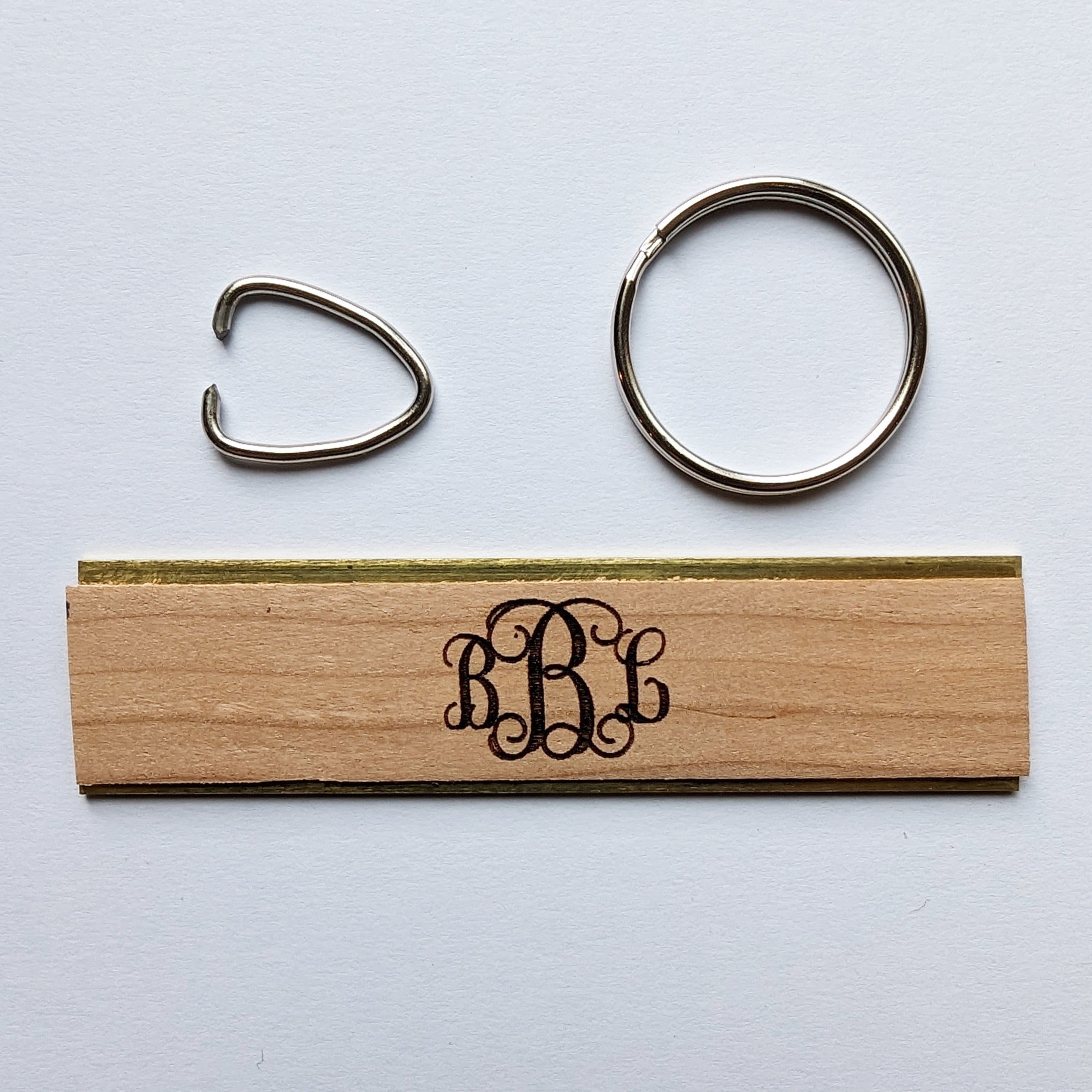 Custom Overlay Key Chain | D.E.L.S. Nantuckets